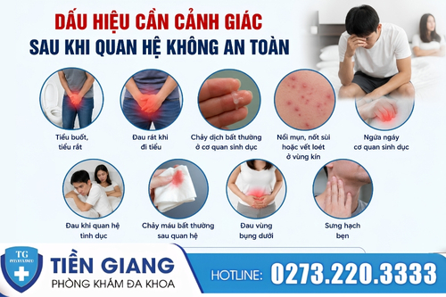 Những dấu hiệu cần cảnh giác khi quan hệ không an toàn.
